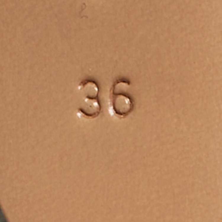 Pre Owned Gianvito Rossi Size 36 Dark Green Patent Leather Platform Pumps