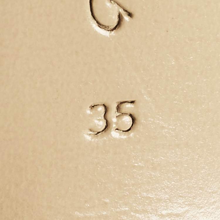 Pre Owned Gianvito Rossi Size 35 Black Leather Pointed Toe Pumps