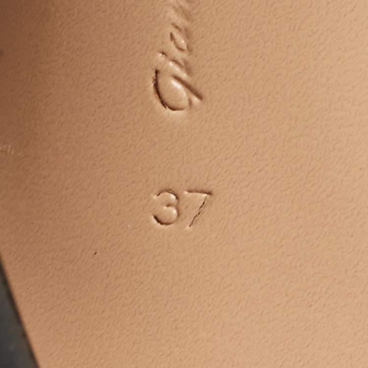 Pre Owned Gianvito Rossi Giada Size 37 Black Lace and Mesh Ankle Length Boots