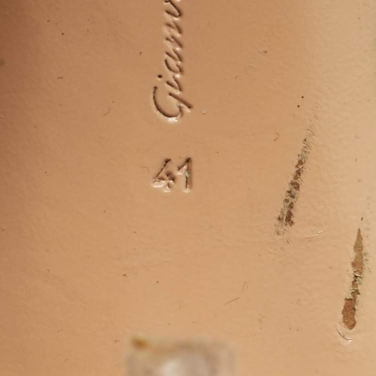 Pre Owned Gianvito Rossi Gianvito 85 Size 41 Blue Suede Pumps