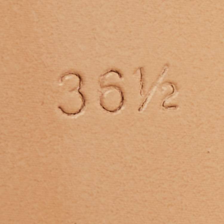 Pre Owned Gianvito Rossi Elle Size 36.5 White PVC Slide Sandals