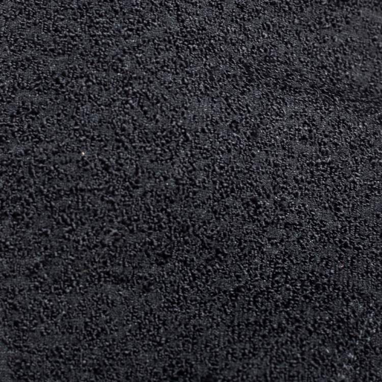 Pre Owned Gianvito Rossi Black Stretch  Fabric Bouclé Katie Ankle Boots Size 37.5