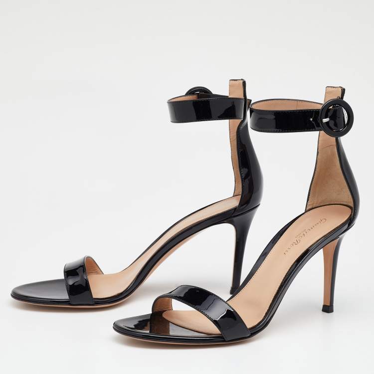 GIANVITO ROSSI Portofino 105 Leather Sandals