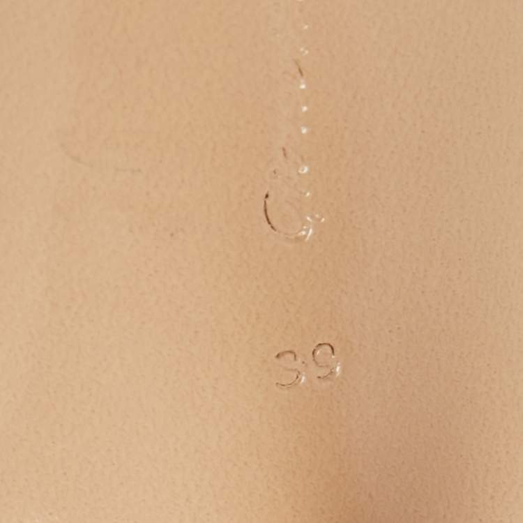 Pre Owned Gianvito Rossi Black  Suede Debbie Chain Ankle Strap Sandals Size 39