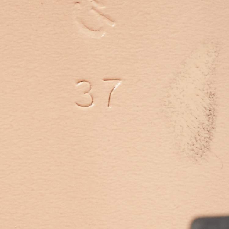 مملوكة مسبقًا Gianvito Rossi Black Suede Open Toe Mules Size 37