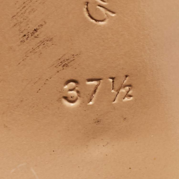 Pre Owned Gianvito Rossi Black Leather Hydra Lace Up Sandals Size 37.5