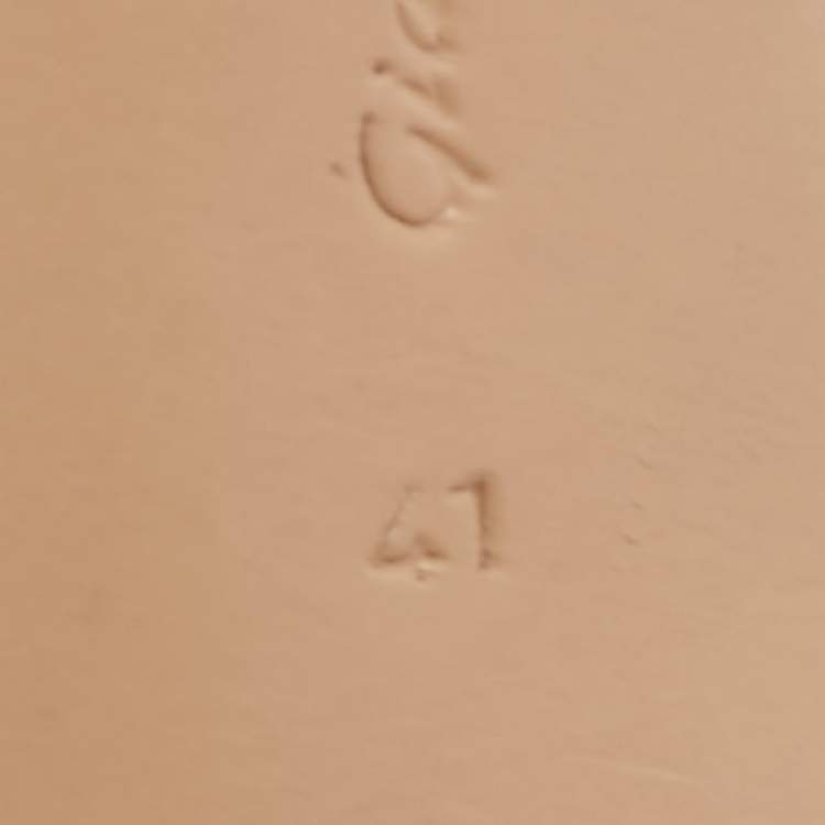 Pre Owned Gianvito Rossi Red Patent Leather T-Strap Lace Up Sandals Size 41