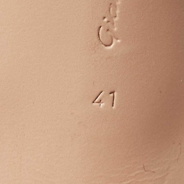 Pre Owned Gianvito Rossi White Patent Leather Ankle Strap Sandals Size 41