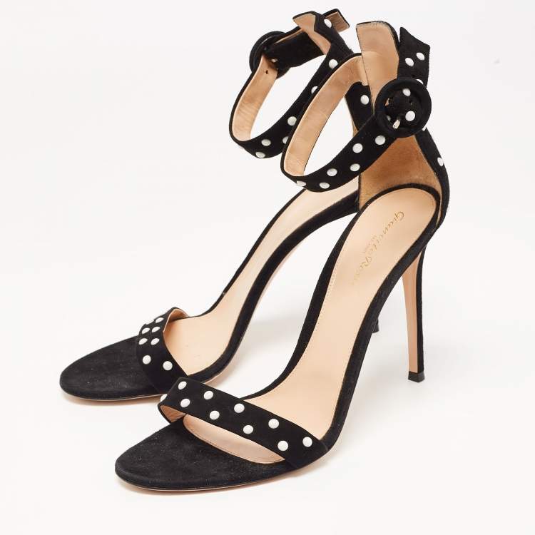 Gianvito Rossi Leather 105mm Sandals - Farfetch