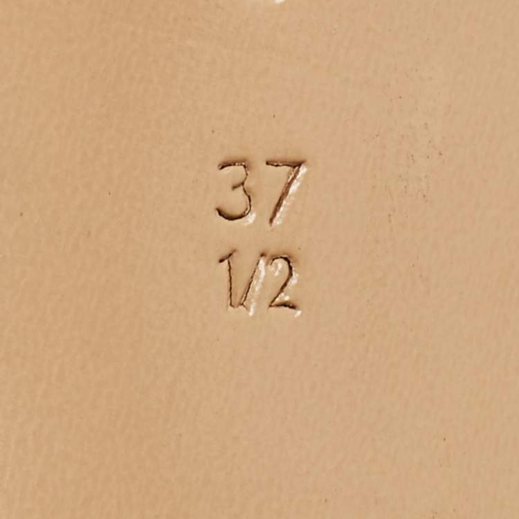 Pre Owned Gianvito Rossi Black Suede V-Neck Peep Toe Ankle Booties Size 37.5