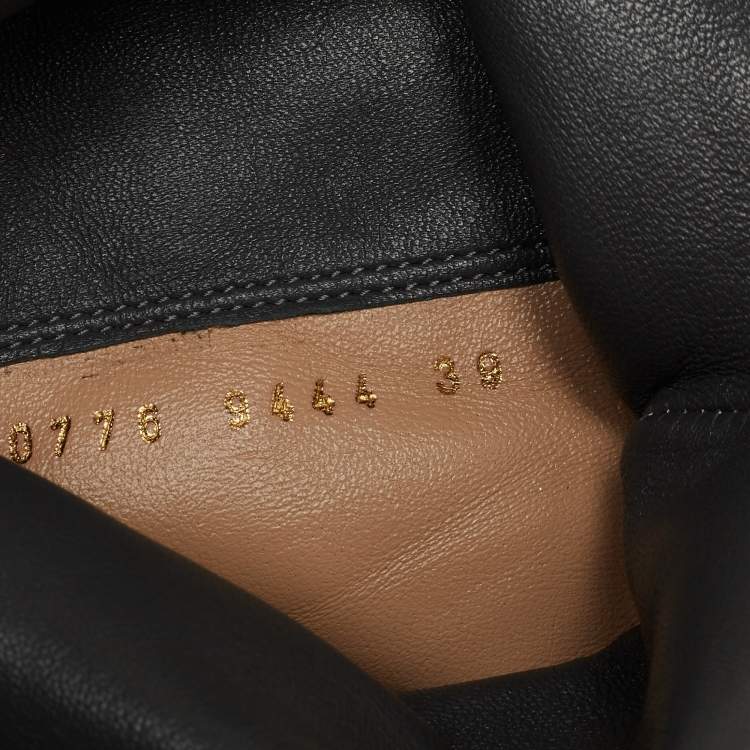 Pre Owned Gianvito Rossi Grey Suede Knee Boots Size 39