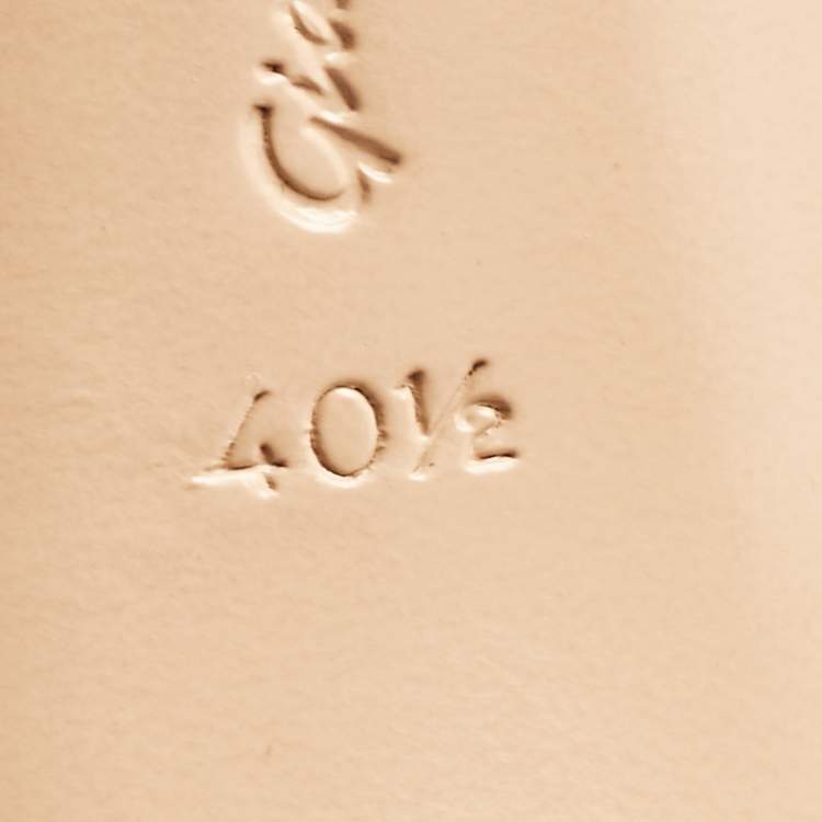 Pre Owned Gianvito Rossi Black Patent Leather and PVC Plexi Pumps Size 40.5