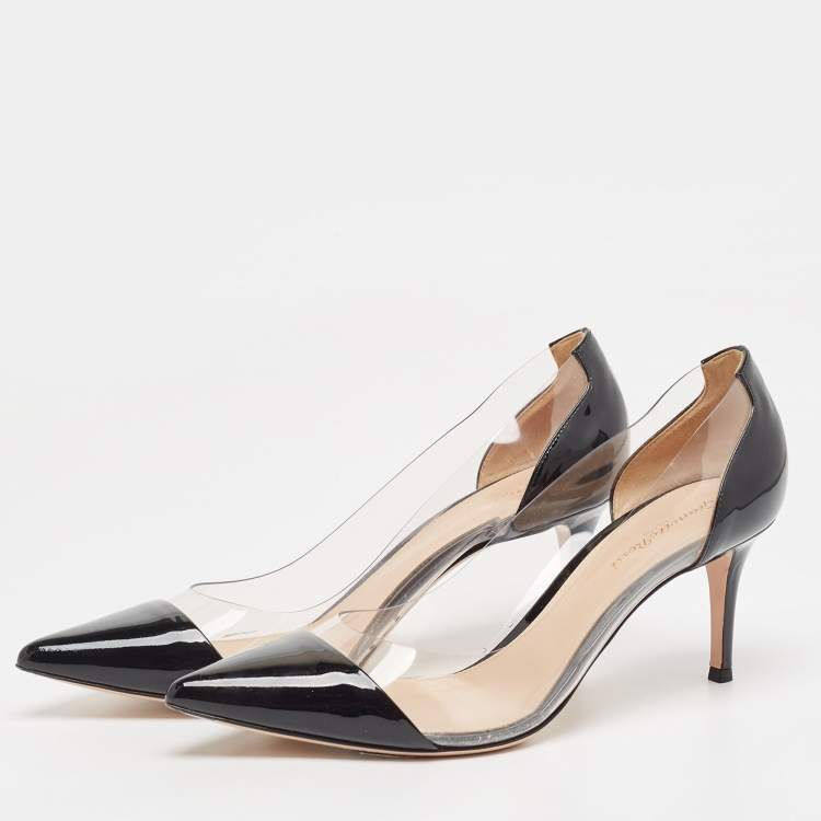 Gianvito rossi sale black patent pumps