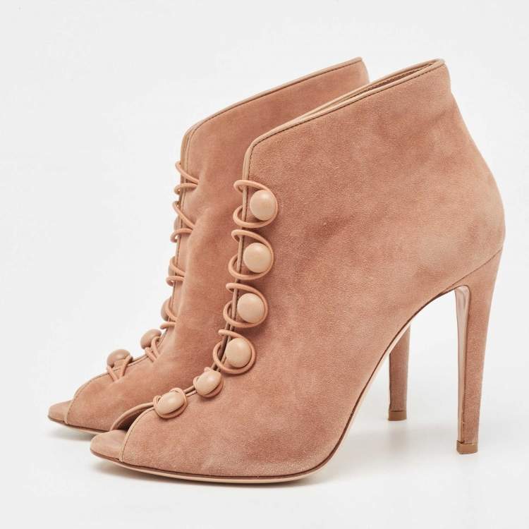 Gianvito rossi open toe boots hotsell