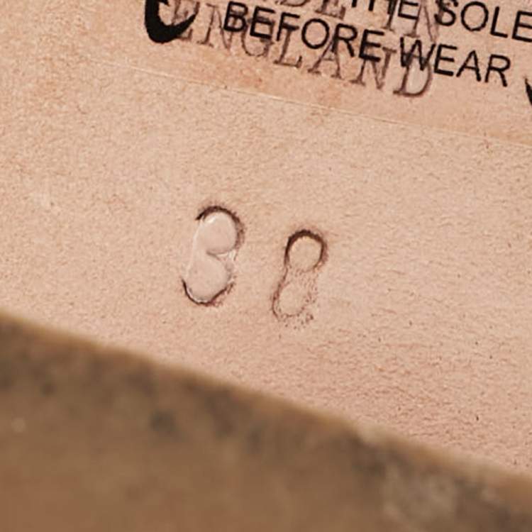 Pre Owned Gina Purple Crystal Embellished Leather Slide Sandals Size 38