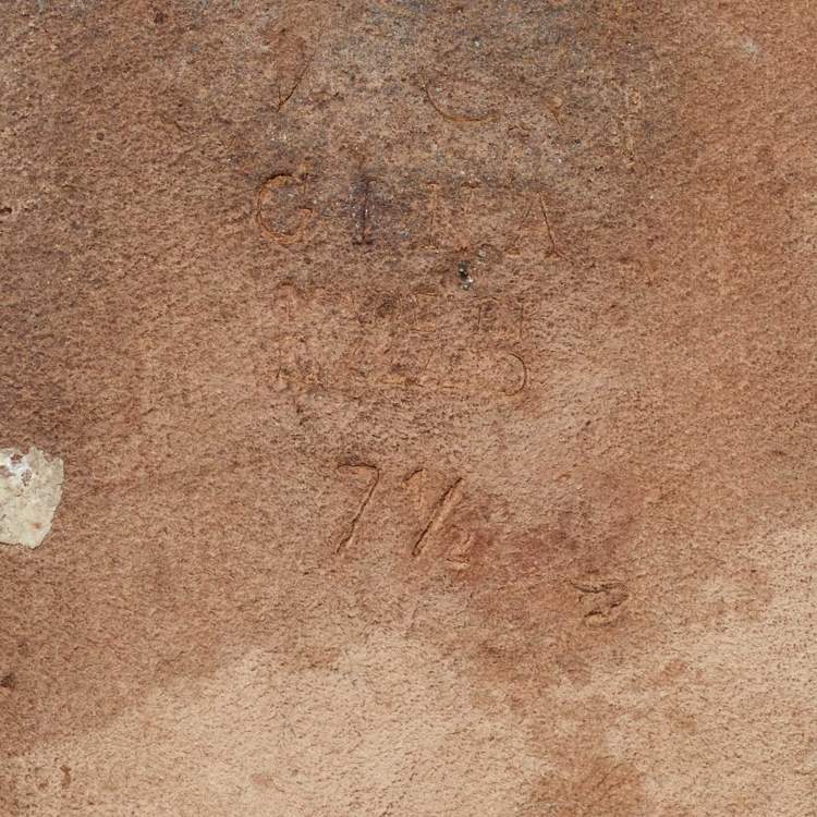 مملوكة مسبقًا Gina Pink Leather Crystal Embellished Flat Slide Sandals Size 40.5