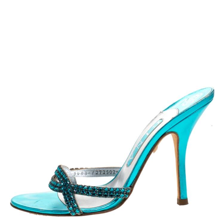 gina fur platform heels