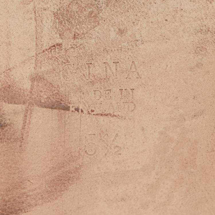 Pre Owned Gina Light Blue Patent Crystal Embellished Thong Slides  Size 38.5