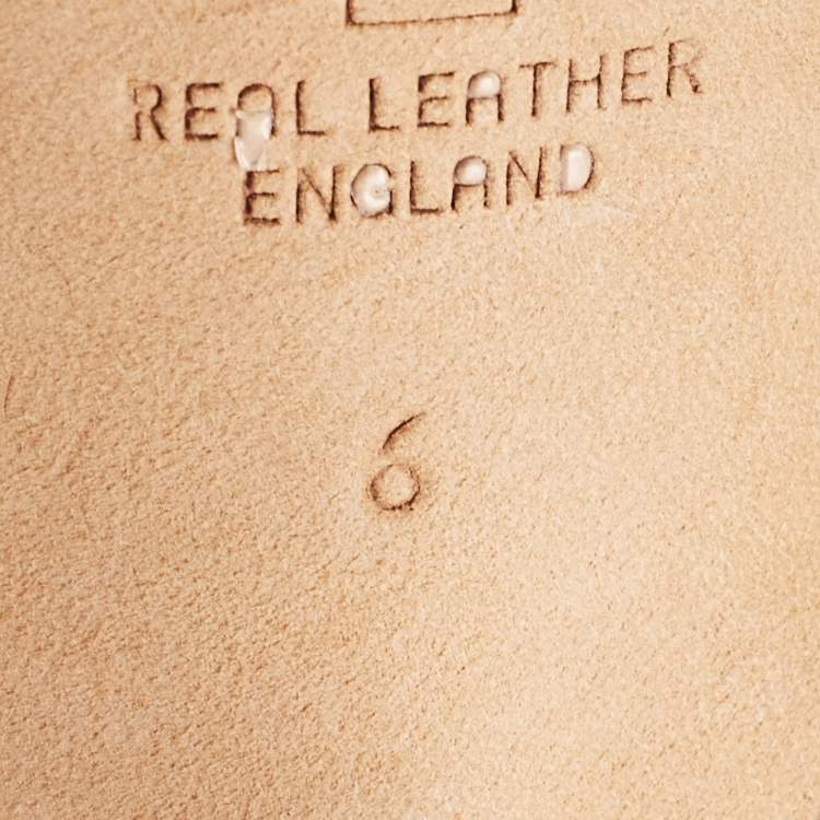 Pre Owned Gina Green Crystal Embellished Leather Cross Ankle Strap Sandals Size 39