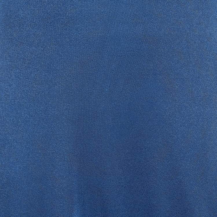 Pre Owned Giorgio Armani Blue Jersey Draped Midi Dress S