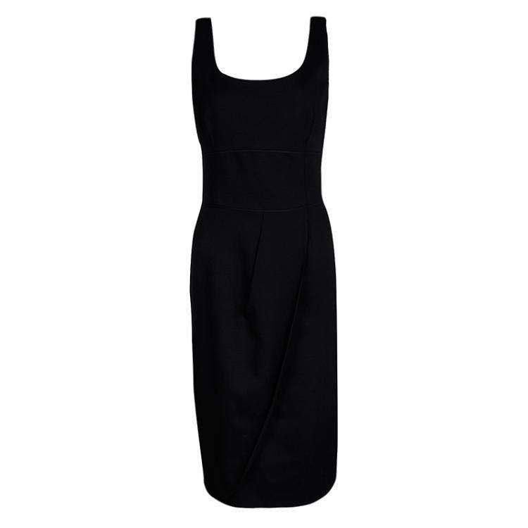 armani black dress