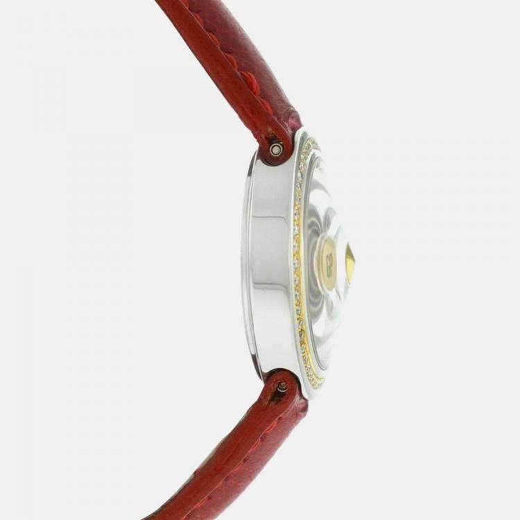 Pre Owned Girard-Perregaux Equation Focal 5010 Quartz Off-white Stainless Steel Women’s Wristwatch 26 mm