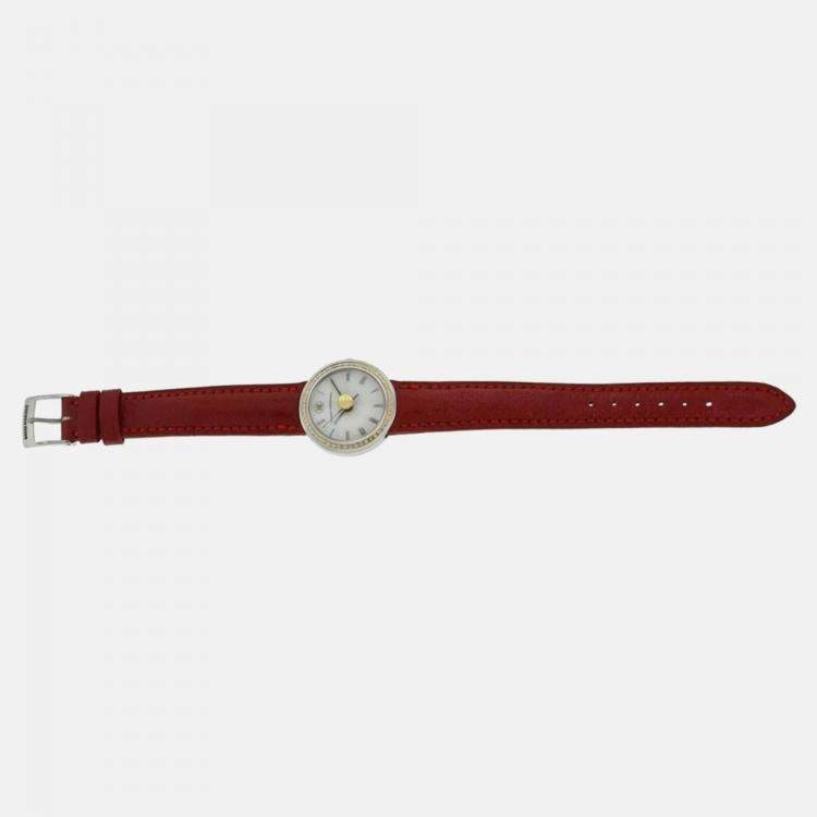 Pre Owned Girard-Perregaux Equation Focal 5010 Quartz Off-white Stainless Steel Women’s Wristwatch 26 mm