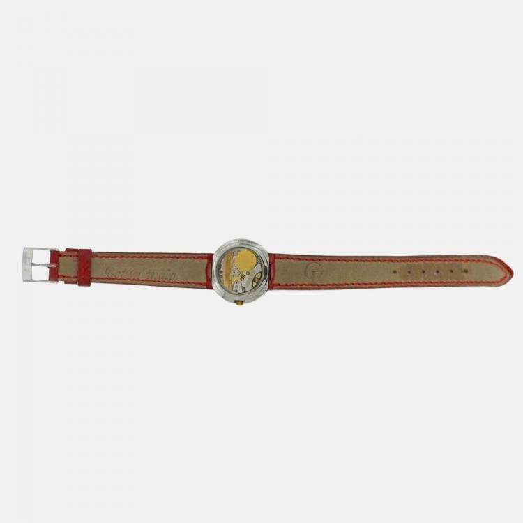Pre Owned Girard-Perregaux Equation Focal 5010 Quartz Off-white Stainless Steel Women’s Wristwatch 26 mm