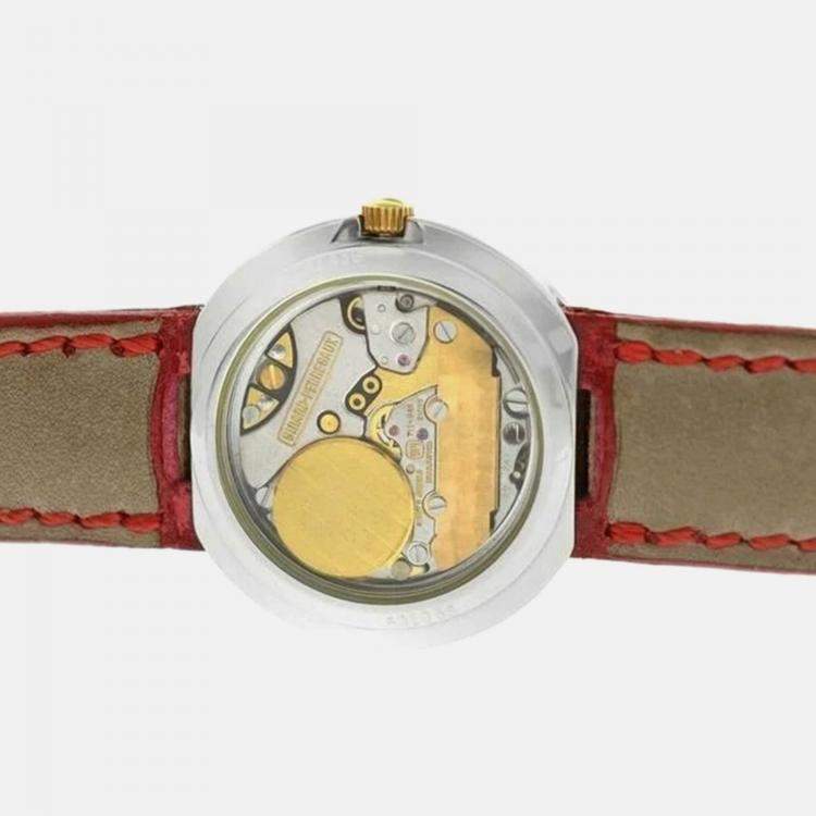 Pre Owned Girard-Perregaux Equation Focal 5010 Quartz Off-white Stainless Steel Women’s Wristwatch 26 mm