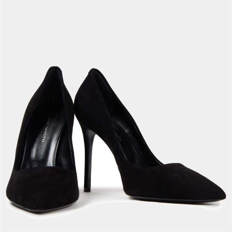 Pre Owned Giuseppe Zanotti Suede Pumps Size 37