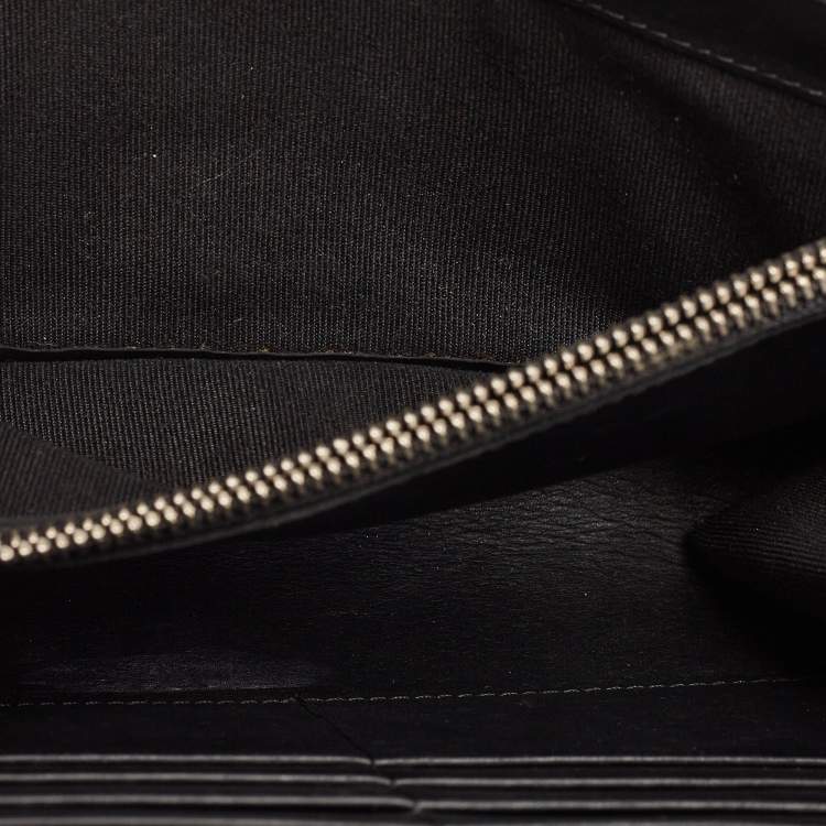 Pre Owned Giuseppe Zanotti Black Leather Logo Crossbody Bag