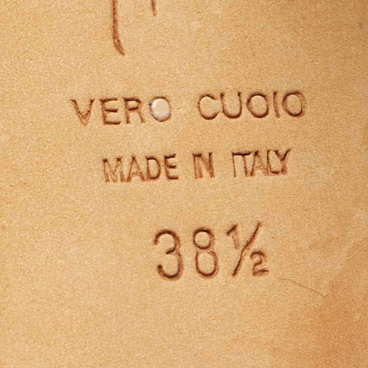 Pre Owned Giuseppe Zanotti Purple Suede Pointed Toe Pumps Size 38.5