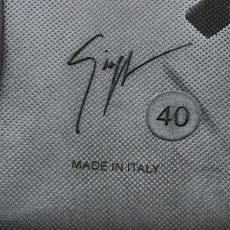 Pre Owned Giuseppe Zanotti Sandra Size 40 Red Suede Knee Length Boots