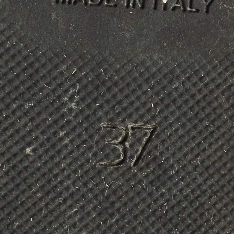 Pre Owned Giuseppe Zanotti GZ Size 37 Black Suede Slip On Loafers