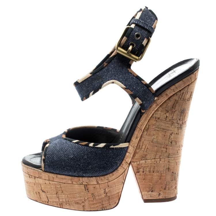 giuseppe zanotti denim heels