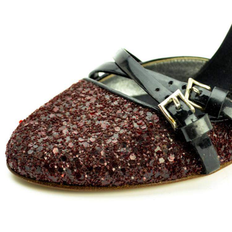 Pre Owned Giuseppe Zanotti Design Studded D'orsay Pumps Size 35.5