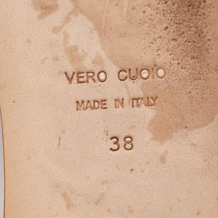 Pre Owned Giuseppe Zanotti Silver Leather T Strap Crystal Embellished Flat Sandals Size 38