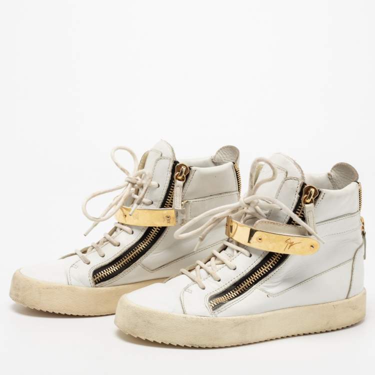 Zanotti zipper store sneakers