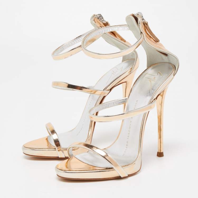 Rose gold clearance giuseppe zanotti heels