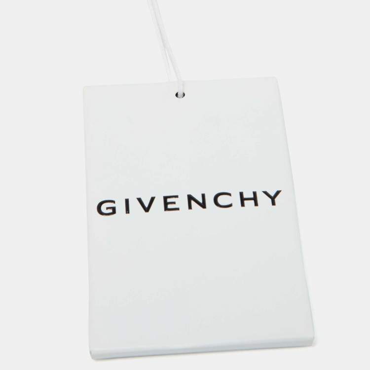 Pre Owned Givenchy Ivory Cashmere & Faux Fur Mittens