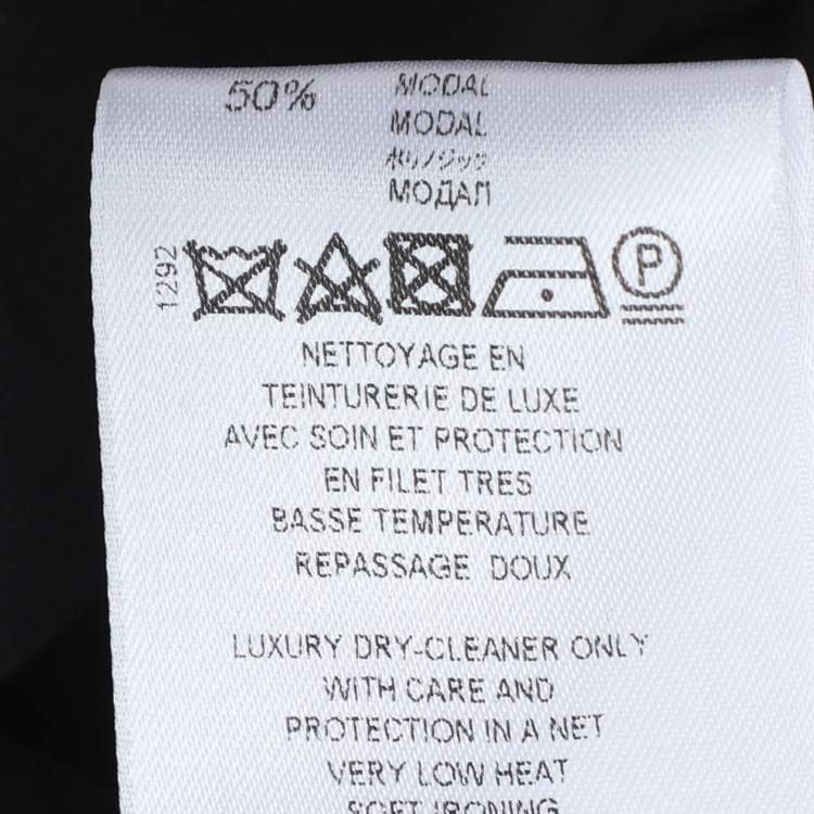 Pre Owned Givenchy Black Wool Trousers S