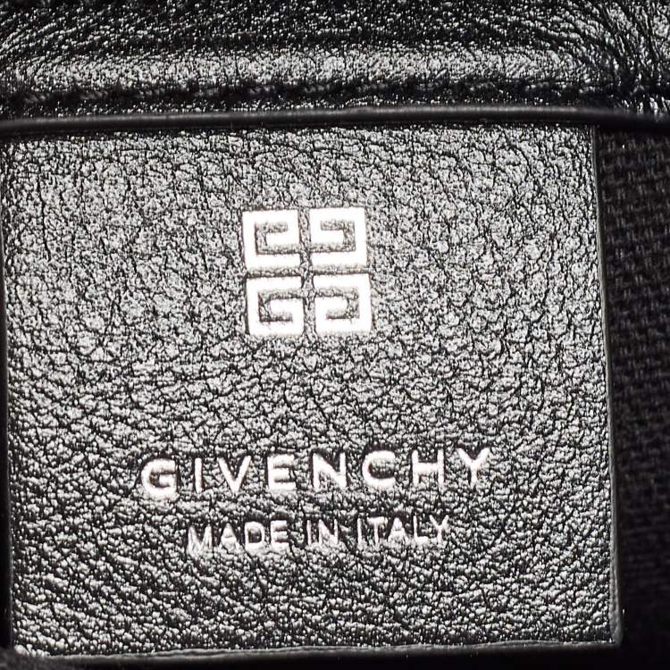 Pre Owned Givenchy Black Leather Medium Corset Voyou Shoulder Bag