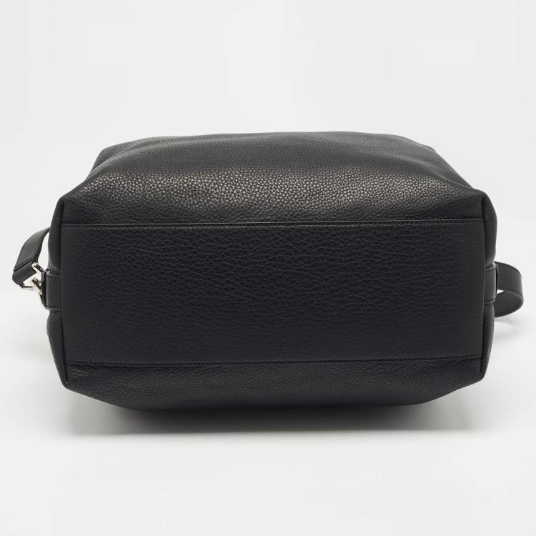 Pre Owned Givenchy Black Leather Medium Nightingale Bag