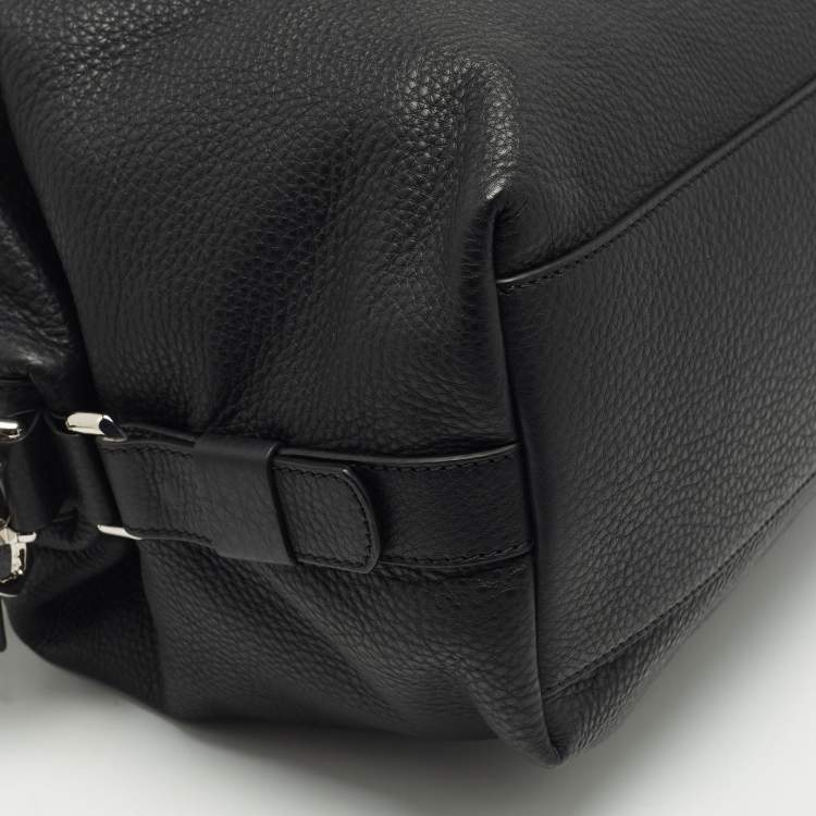 Pre Owned Givenchy Black Leather Medium Nightingale Bag
