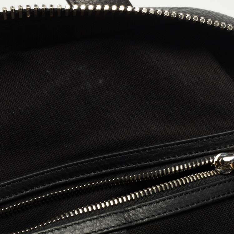 Pre Owned Givenchy Black Leather Medium Nightingale Bag