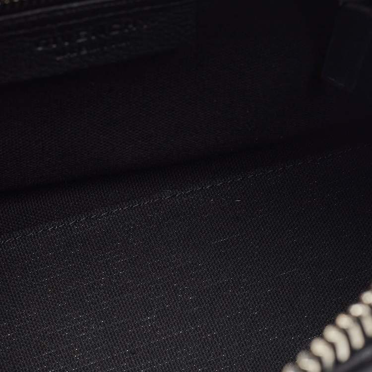 Pre Owned Givenchy Black Leather Mini Antigona Satchel