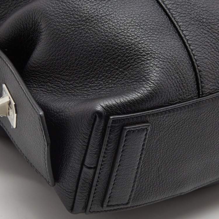 Pre Owned Givenchy Black Leather Large Antigona Soft Tote