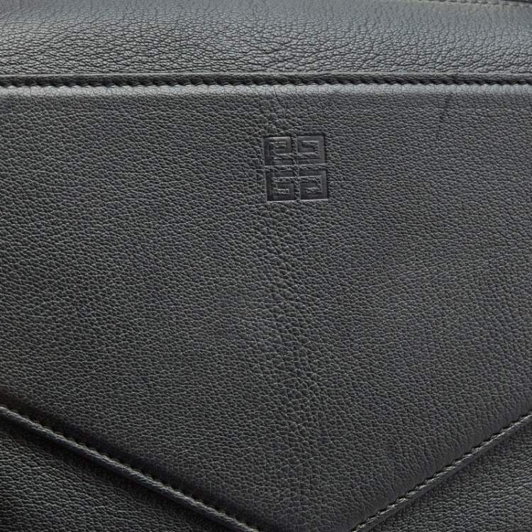 Pre Owned Givenchy Black Leather Large Antigona Soft Tote