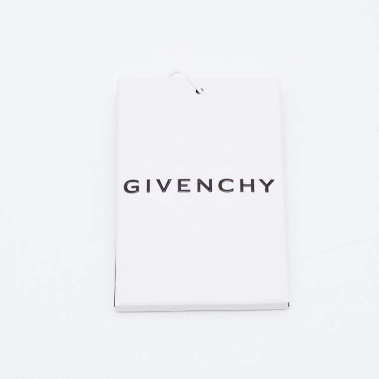 Pre Owned Givenchy Beige/Black Canvas and Leather Medium "G" Shopper Tote