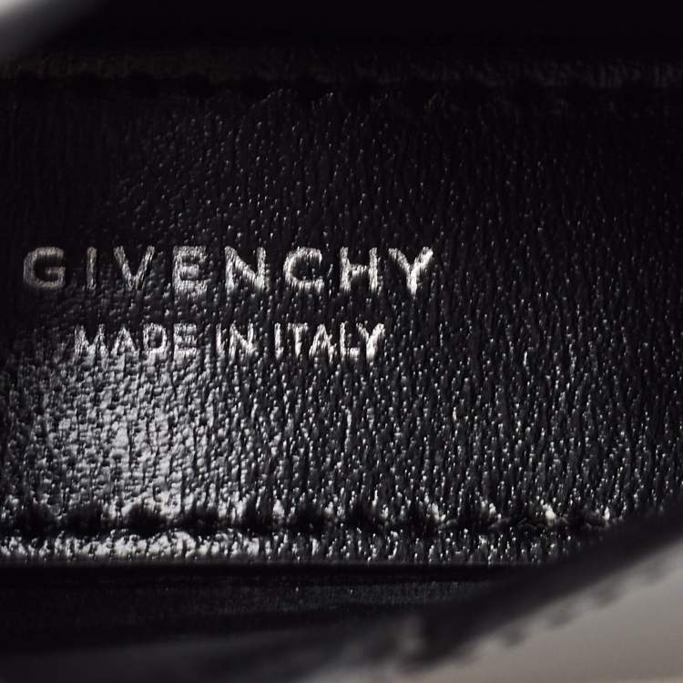Pre Owned Givenchy Black Leather Micro Cut Out Bag